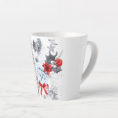 ホワイトクリスマスラテマグ カフェラテマグ (右アングル)