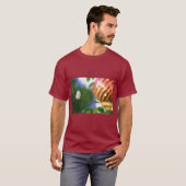 ホワイトクリスマスローズ Tシャツ (正面フル)