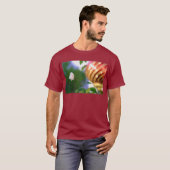 ホワイトクリスマスローズ Tシャツ (正面フル)