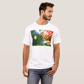 ホワイトクリスマスローズ Tシャツ (正面フル)