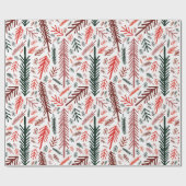 ホワイトクリスマスワンダーランド ラッピングペーパー (フラット)