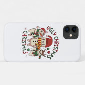 ホワイトクリスマス ; アグリークリスマス Case-Mate iPhoneケース (裏面(横))