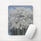 ホワイトクリスマス マウスパッド (マウス)