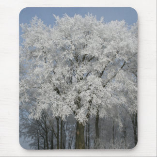 ホワイトクリスマス マウスパッド