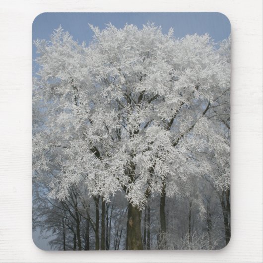 ホワイトクリスマス マウスパッド (正面)