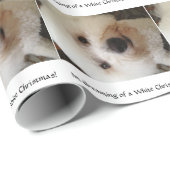 ホワイトクリスマス- Giftwrap ラッピングペーパー (ロールコーナー)