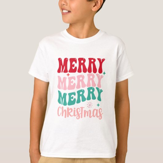 ホワイトクリスマス Tシャツ (正面)