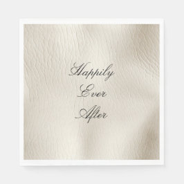 ホワイトクリフェイクームレザー結婚ズ スタンダードランチョンナプキン