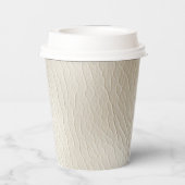 ホワイトクリフェイクームレザー結婚ズ 紙コップ (裏面)