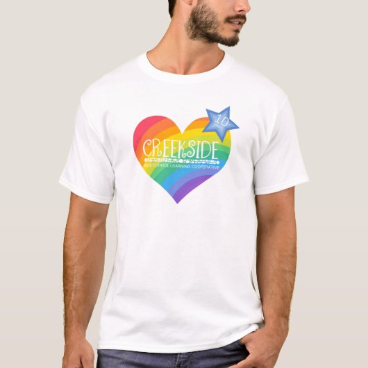 ホワイトクリークサイド ロゴ Tシャツ (正面)