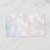 ホワイトクリーニングサービス名刺 名刺 (裏面)