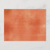 ホワイトクリームカボチャのフローラブックベビー インビテーションポストカード (裏面)