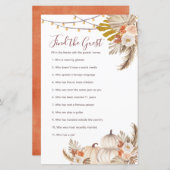 ホワイトクリームカボチャ素朴ゲストゲームを見つける (正面/裏面)