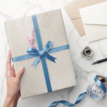 ホワイトクリーム フェイクレザー ウェディング   ラッピングペーパー<br><div class="desc">ホワイトクリーム フェイクレザー ウェディング ブライド＆グルーム付き</div>