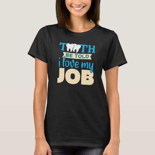 ホワイトクリーン歯医者3 Tシャツ (正面)