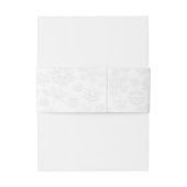 ホワイトクリ結婚スマスベリーバンド 招待状ベリーバンド (裏面例)