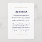 ホワイトクリ航海のーン結婚の挿入カード エンクロージャーカード (正面)