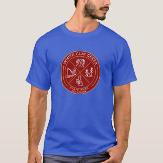 ホワイトクレイクリーク州立公園の紋章ロゴ Tシャツ