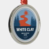 ホワイトクレイワイルドアンドシーニックリバー メタルオーナメント (右)