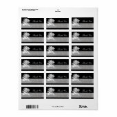 ホワイトクレマチスファミリーありがとうありがとうラベル1 ラベル (フルシート)