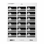 ホワイトクレマチスファミリーありがとうありがとうラベル2 ラベル (フルシート)