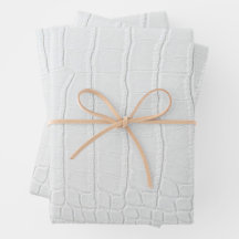 ホワイトクロコダイルスキンプリント新規