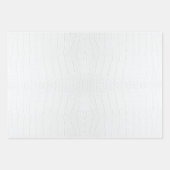 ホワイトクロコダイルスキンプリント ラッピングペーパーシート (正面3)