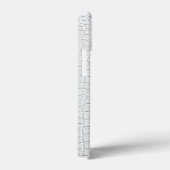 ホワイトクロコダイルスキンプリント Case-Mate iPhoneケース (裏面 / 右)