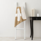 ホワイトクロスクリスチャンヒーリング祈りの言葉ショール シェルパブランケット (インサイチュ)