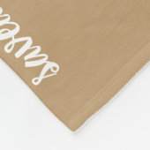 ホワイトクロスクリスチャン祈りの言葉毛布 フリースブランケット (角)