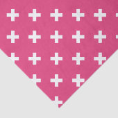 ホワイトクロストッチオン明るい赤紫色 薄葉紙 (詳細)