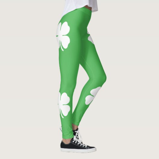 ホワイトクローバーリーフレギンス レギンス (右)