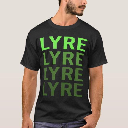 ホワイトグラデーション リラ Tシャツ (正面)
