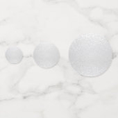 ホワイトグリッター コンフェッティ (正面)