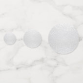 ホワイトグリッター コンフェッティ (裏面)