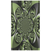 ホワイトグリーンフォレストミニスフィア テーブルクロス (正面)