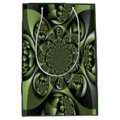 ホワイトグリーンフォレストミニスフィア ミディアムペーパーバッグ (正面)