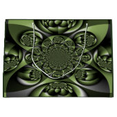 ホワイトグリーンフォレストミニスフィア ラージペーパーバッグ (正面)