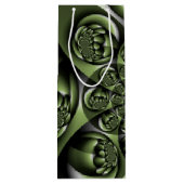 ホワイトグリーンフォレストミニスフィア ワインギフトバッグ (裏面)