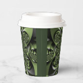 ホワイトグリーンフォレストミニスフィア 紙コップ (右)