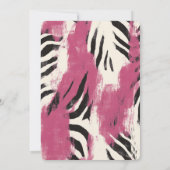 ホワイトグリーンフローラ結婚式招待状 招待状 (裏面)