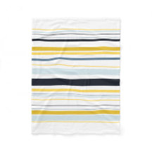 ホワイトグレーイエローネービーブルーストライプ