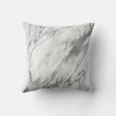 ホワイトグレーシルバーグラムマーブル クッション (裏面)