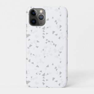 ホワイトグレーテラッツォミニマルモダン iPhone 11 PROケース
