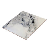 ホワイトグレーブラック大理石花崗岩金ゴールドフレークフェイク タイル (側面)