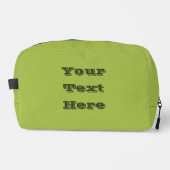 ホワイトグレープグリーン春シーズン無地のカラー ドップキット (正面)