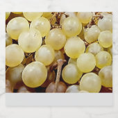 ホワイトグレープナンシーフランス スパークリングワインラベル (シングルラベル)