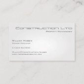 ホワイトグロープロパティ保守名刺 名刺 (裏面)