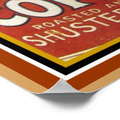 ホワイトグースコーヒー広告ポスター13 x 19 ポスター (角)