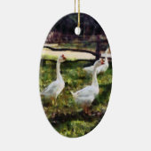 ホワイトゲーゼ3 セラミックオーナメント (右)